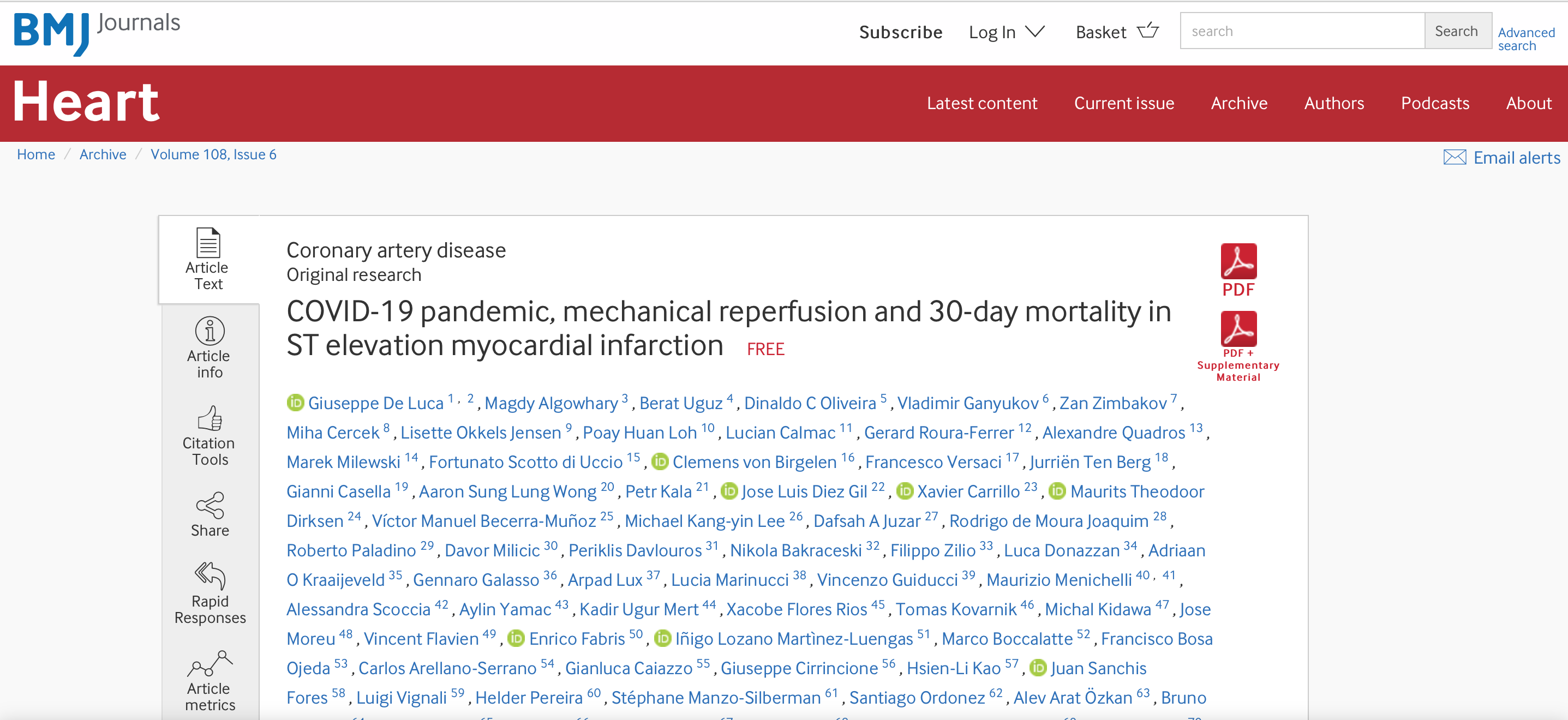 Journal site