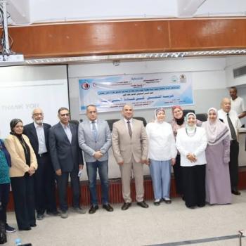 Activities of the Fifth Community Environmental Day of the Faculty of Medicine, entitled "Heatstroke: Be Calm, Be Safe", at the main university hospital.