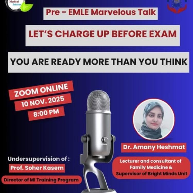 Bright Minds Unit is organizing a workshop titled 'Let’s Charge Up Before Exam – You Are More Ready Than You Think'