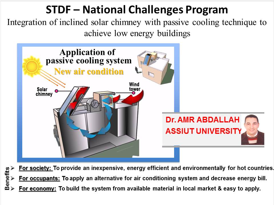 Designing and local manufacturing of a passive air condition system using solar chimney concept