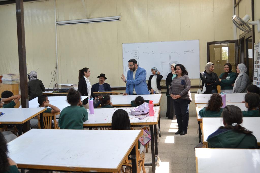 ورشة فنية لطلبة وطالبات مدرسة سمارت سيتي الدولية بأسيوط الجديدة بعنوان "إبداعات فنية " الأربعاء 22 مارس 2023م
