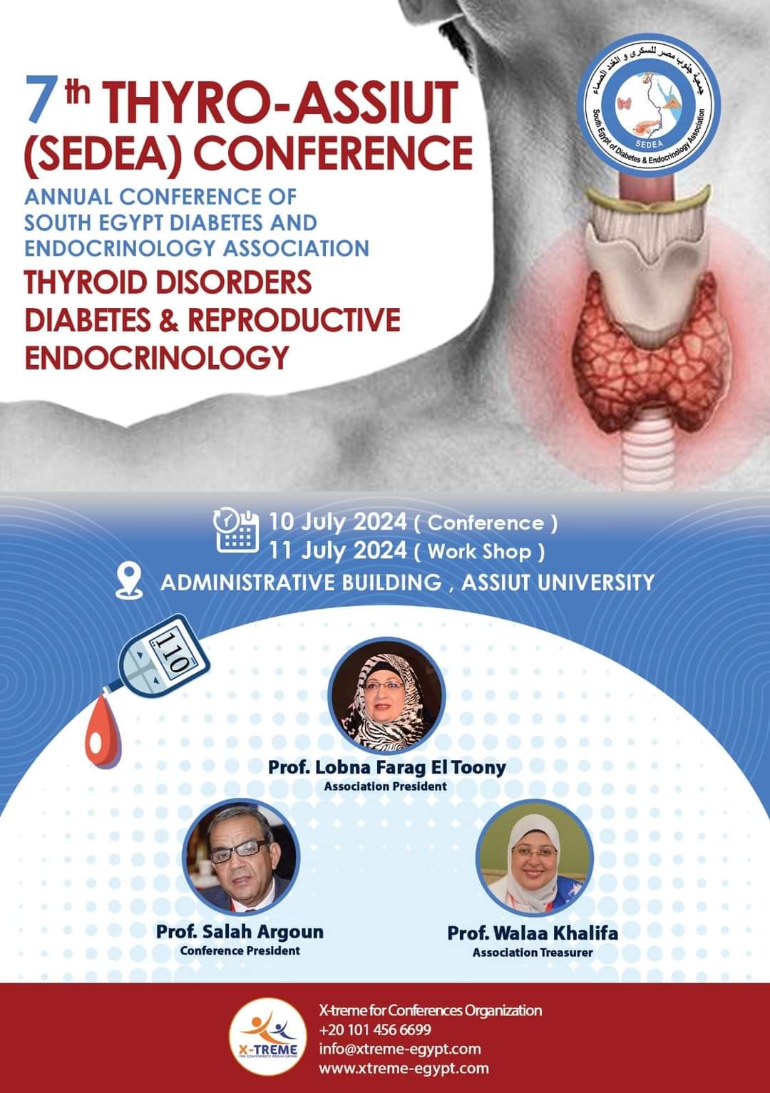 Invitation to the Annual Endocrinology Conference - organized by the South Egypt Diabetes and Endocrinology Society