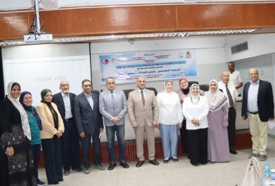 Activities of the Fifth Community Environmental Day of the Faculty of Medicine, entitled "Heatstroke: Be Calm, Be Safe", at the main university hospital.
