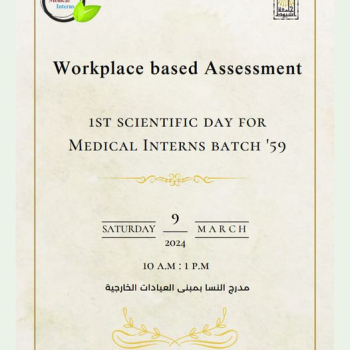 The first scientific day for honors doctors, batch 59, new system 5+2, on Saturday, March 9, 2024