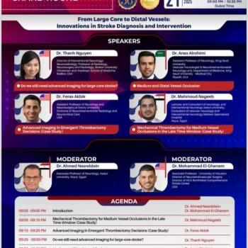 The Stroke Unit at Assiut University Hospital for Neurology, Psychiatry and Neurosurgery participates in an international scientific symposium to discuss the latest developments in stroke treatment.