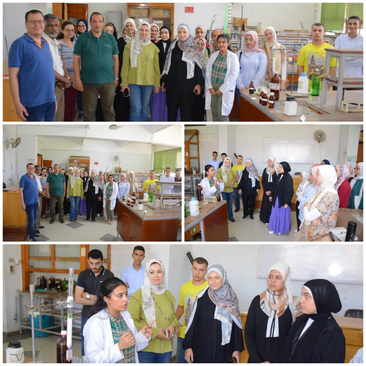 بدء فعاليات برنامج التدريب الصيفى للطلاب  بقسم العقاقير – كلية الصيدلة – جامعة أسيوط للعام الجامعى 2024/2025 م