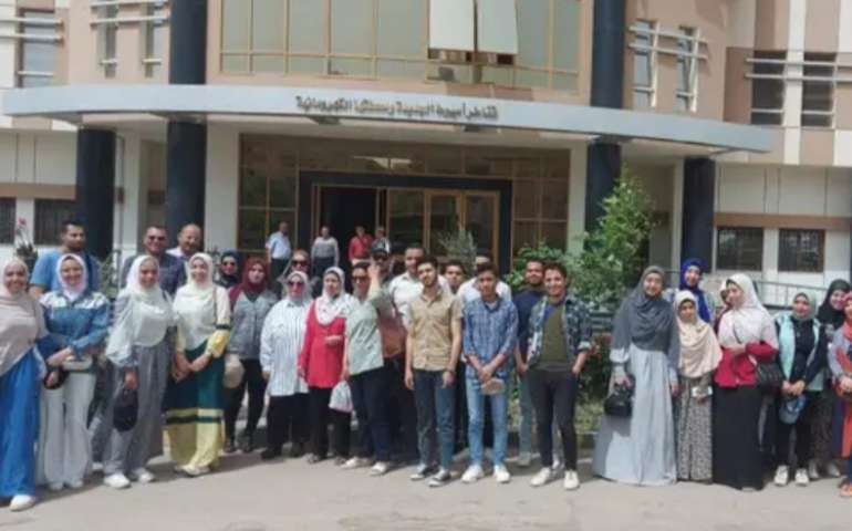 زيارة مشروع القناطر الجديدة ومشروع القرية الذكية بأسيوط الجديدة 